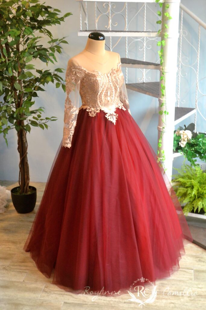 ashley fancy gown