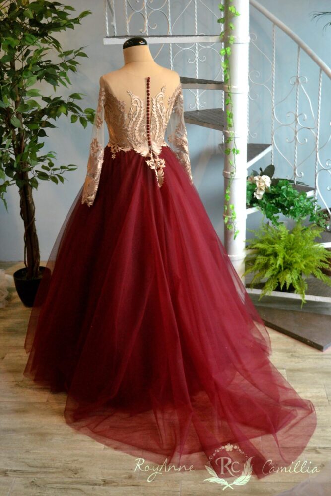ashley fancy gown