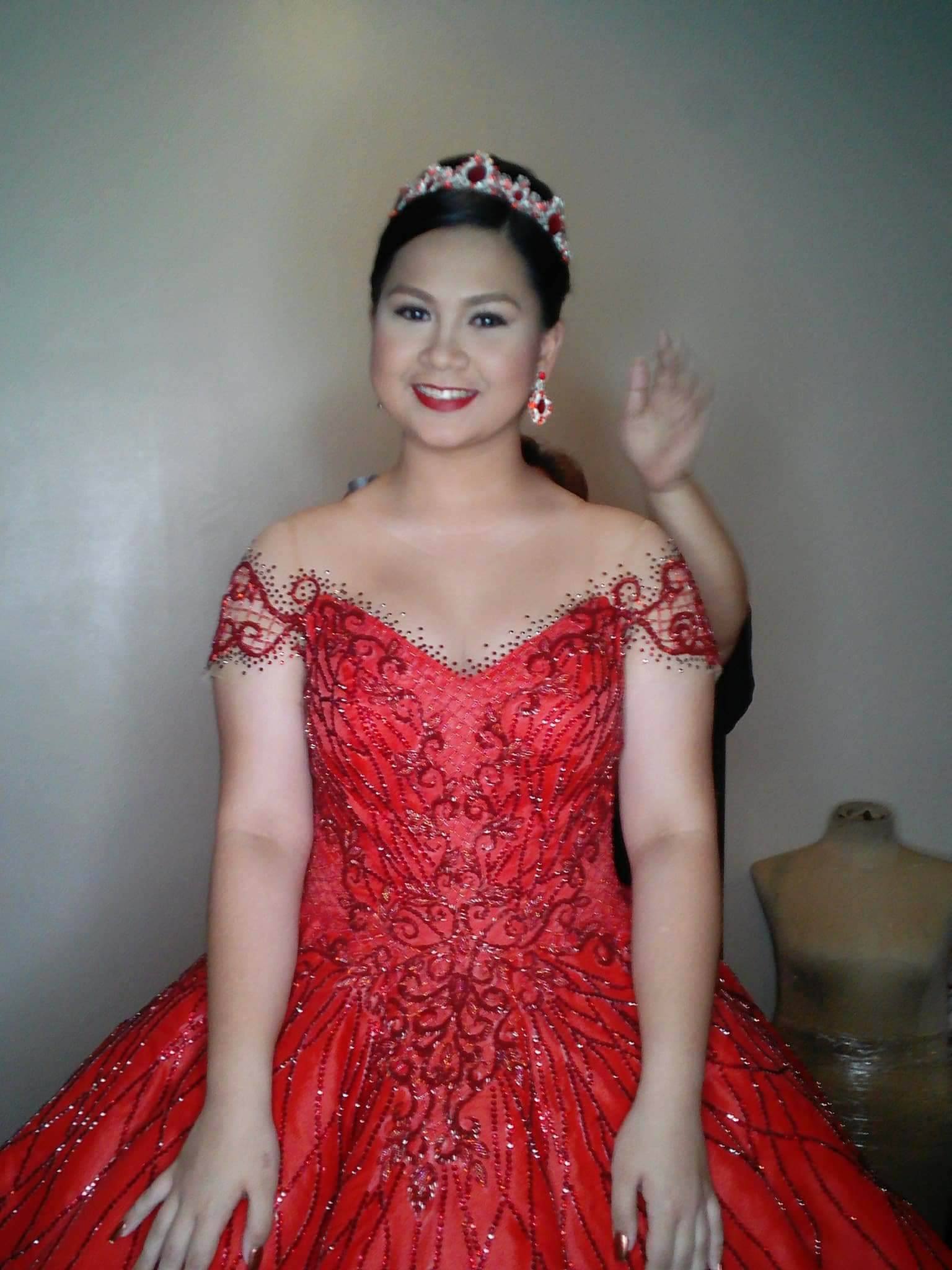 evening gown for debut