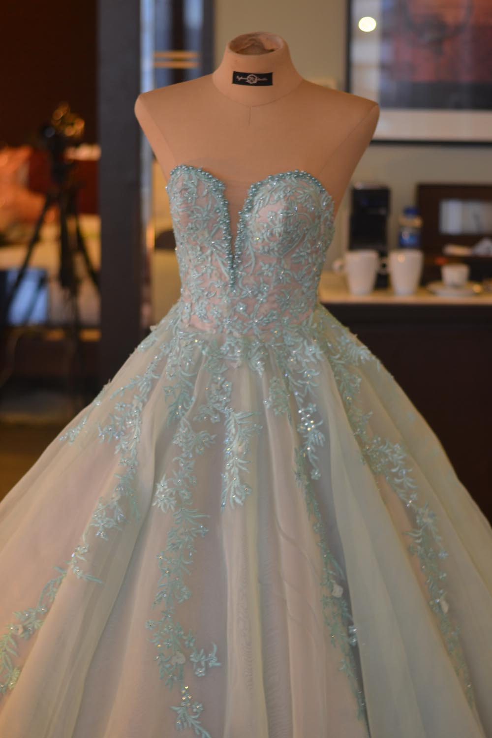debut gown pink