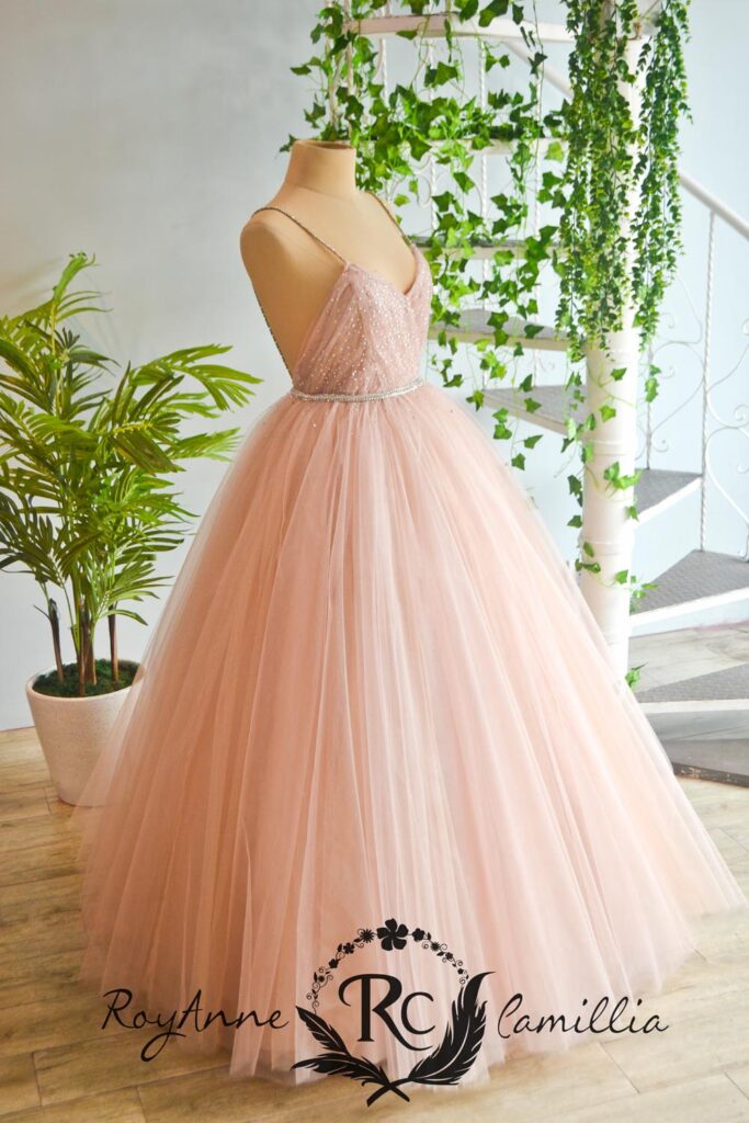 UNIQUE SILVER PAGEANT GOWN | Shopee Philippines