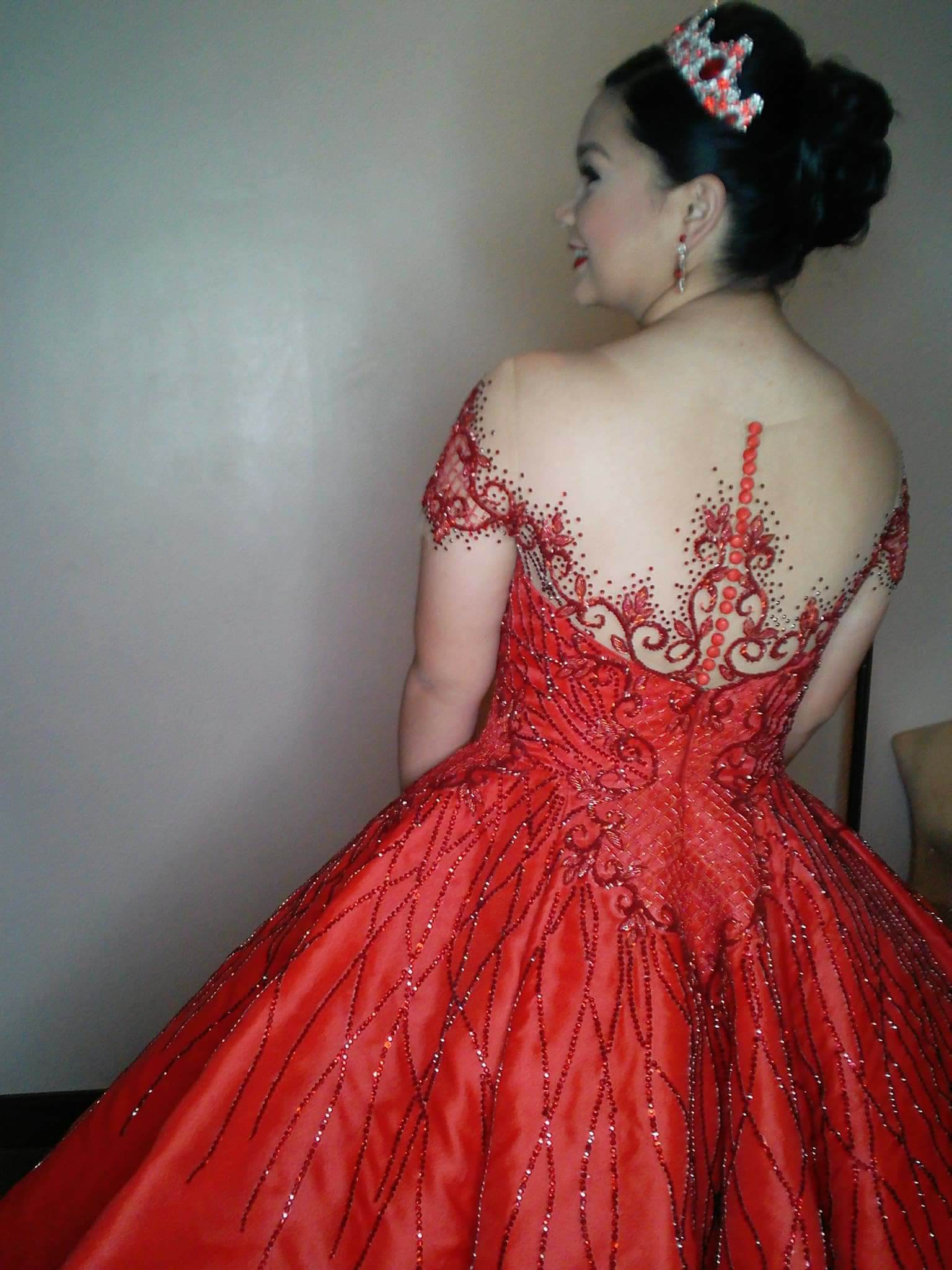 samantha wedding frock