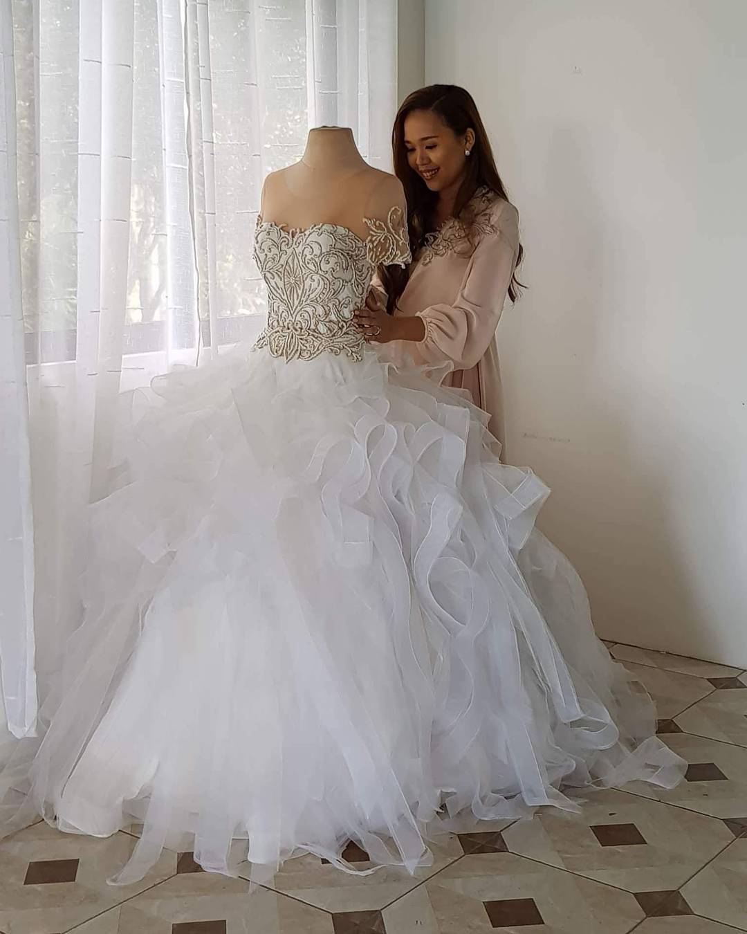 Katrine s bridal  gown  RoyAnne Camillia Couture Bridal  