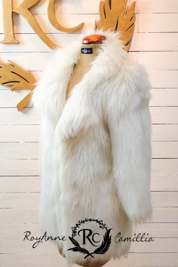 fur coat white rental gown manila royanne camillia 02